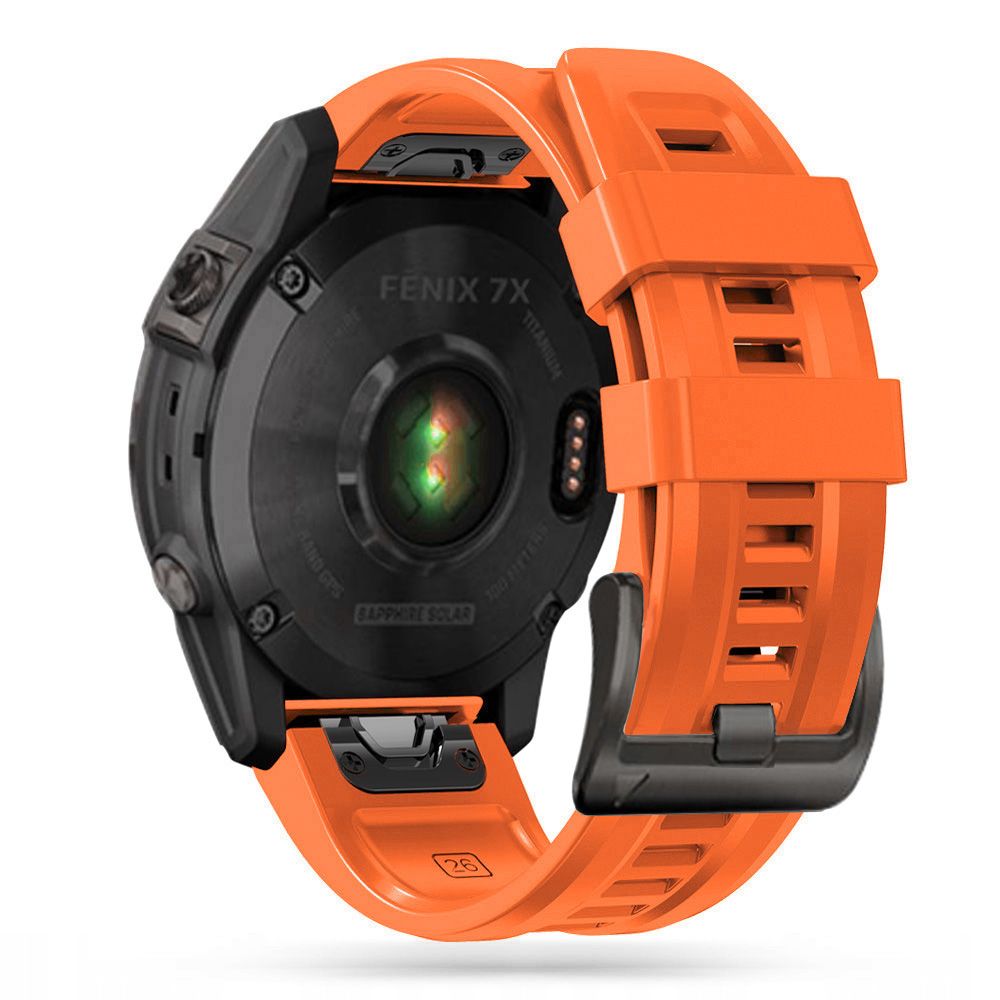 Tech-Protect IconBand, skirta Garmin Fenix ​​5 / 6 / 6 Pro / 7 - oranžinė -- Watch Straps