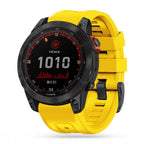 Tech-Protect IconBand, skirta Garmin Fenix ​​5 / 6 / 6 Pro / 7 - geltona -- Watch Straps