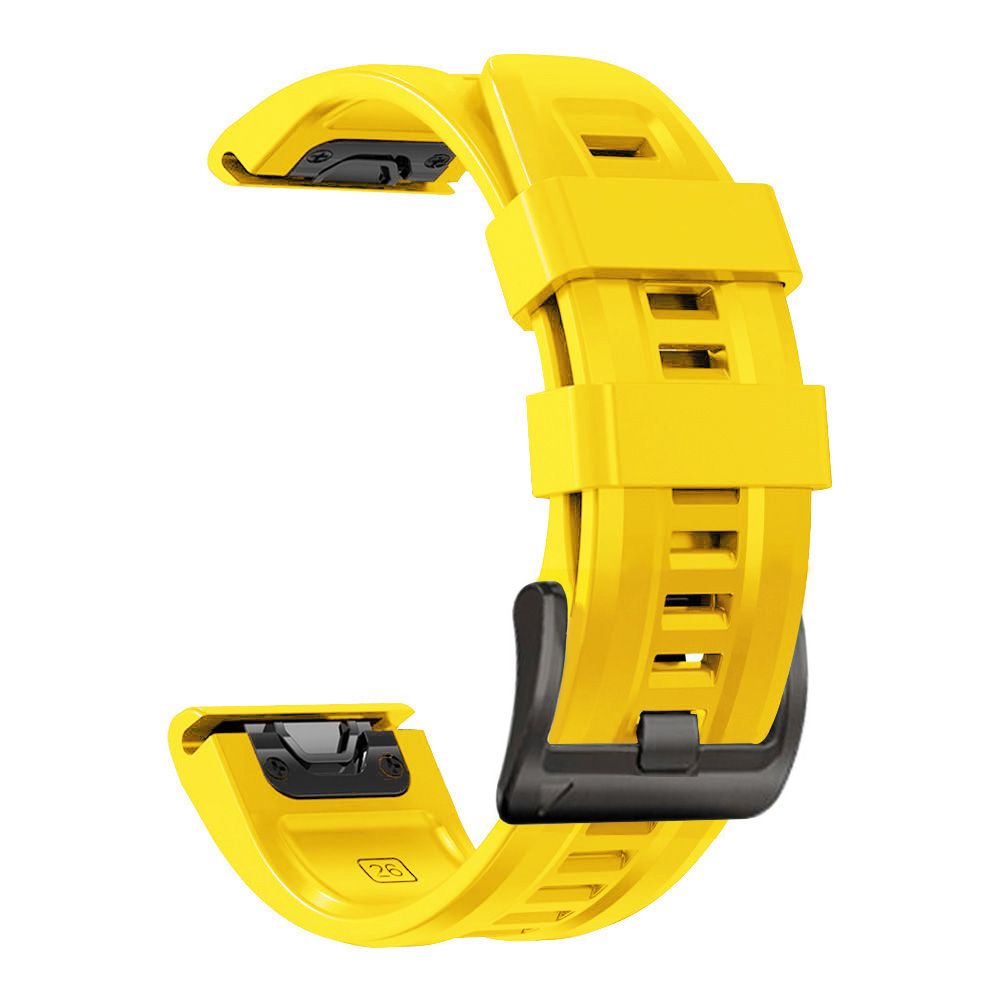 Tech-Protect IconBand, skirta Garmin Fenix ​​5 / 6 / 6 Pro / 7 - geltona -- Watch Straps
