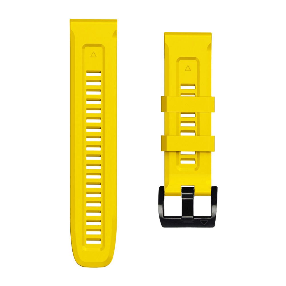 Tech-Protect IconBand, skirta Garmin Fenix ​​5 / 6 / 6 Pro / 7 - geltona -- Watch Straps