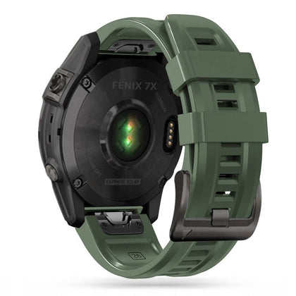 Tech-Protect IconBand, skirta Garmin Fenix ​​5 / 6 / 6 Pro / 7 - žalia -- Watch Straps