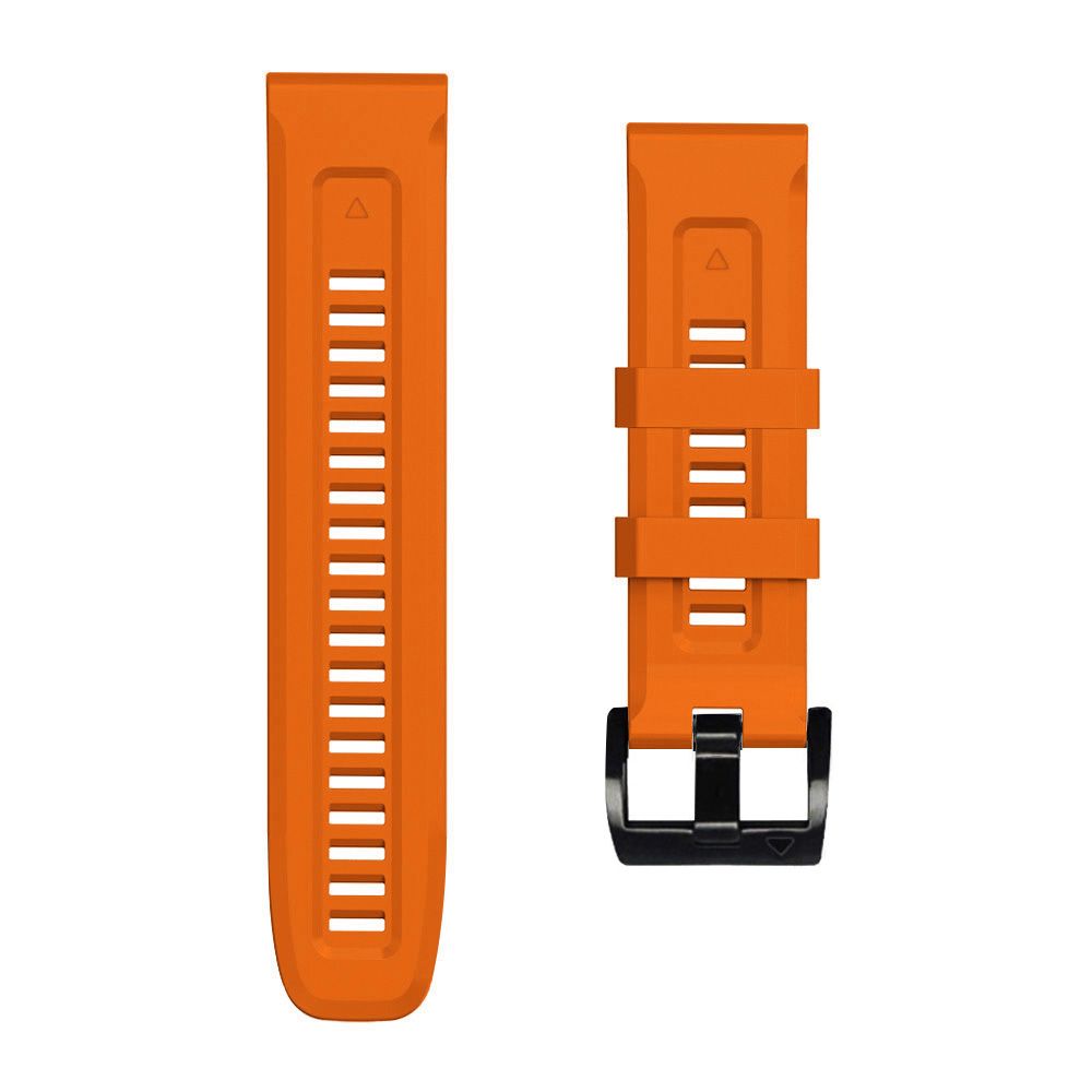 Tech-Protect IconBand, skirta Garmin Fenix ​​3 / 5X / 3HR / 5X Plus / 6X / 6X Pro / 7X - oranžinė -- Watch Straps
