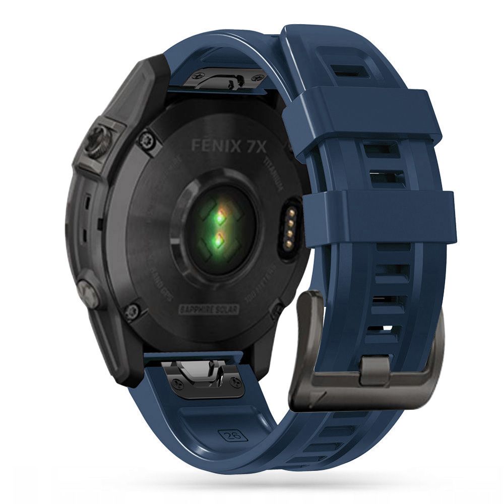 Tech-Protect IconBand, skirta Garmin Fenix ​​3 / 5X / 3HR / 5X Plus / 6X / 6X Pro / 7X - Navy -- Watch Straps