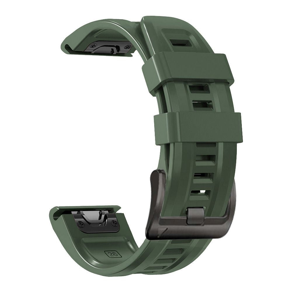 Tech-Protect IconBand dirželis, skirtas Garmin Fenix ​​3 / 5X / 3HR / 5X Plus / 6X / 6X Pro / 7X - žalias -- Watch Straps
