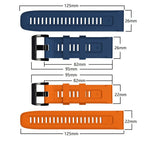 Tech-Protect IconBand dirželis, skirtas Garmin Fenix ​​3 / 5X / 3HR / 5X Plus / 6X / 6X Pro / 7X - žalias -- Watch Straps