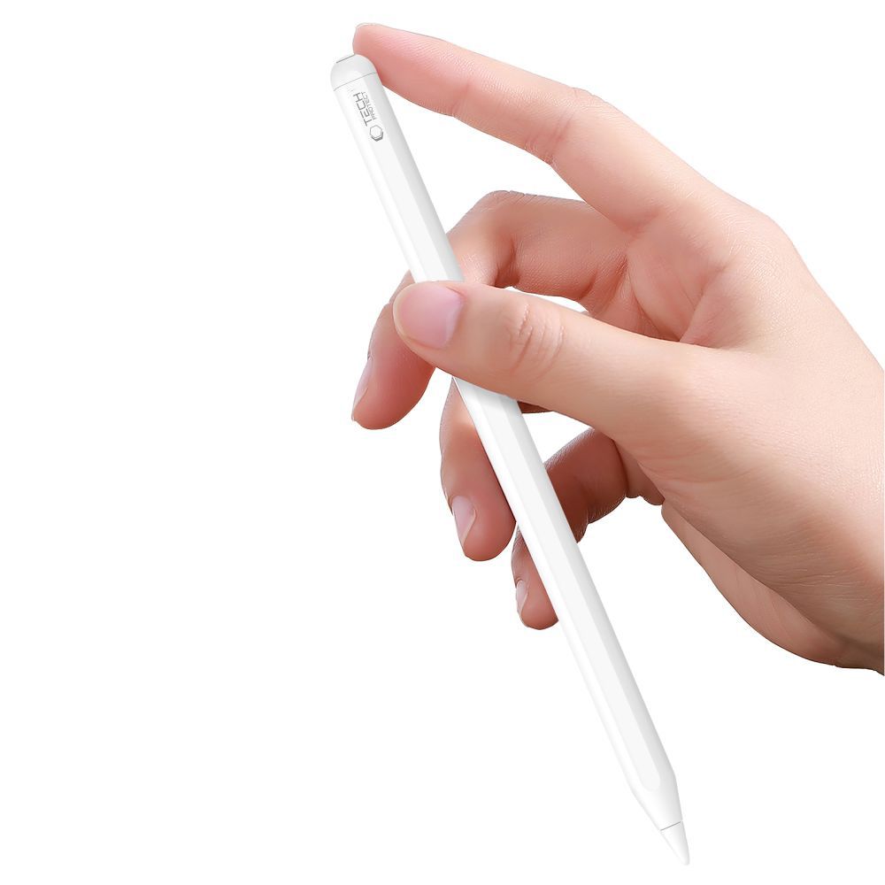 Tech-Protect Digital Magnetic Stylus Pen 2 Magnetic, skirtas iPad planšetiniam kompiuteriui – baltas -- Stylus Pens