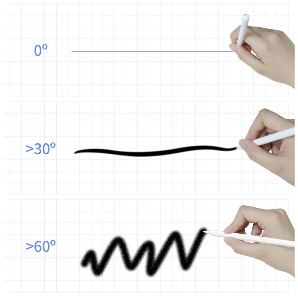 Tech-Protect Digital Magnetic Stylus Pen 2 Magnetic, skirtas iPad planšetiniam kompiuteriui – baltas -- Stylus Pens
