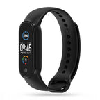 Tech-Protect IconBand dirželis, skirtas Xiaomi Mi Smart Band 5 / 6 / 7 / NFC - juodas -- Xiaomi Mi Smart Band 5