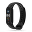 Tech-Protect IconBand dirželis, skirtas Xiaomi Mi Smart Band 5 / 6 / 7 / NFC - juodas -- Xiaomi Mi Smart Band 5