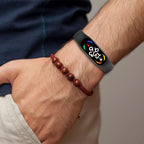 Tech-Protect IconBand dirželis, skirtas Xiaomi Mi Smart Band 5 / 6 / 7 / NFC - juodas -- Xiaomi Mi Smart Band 5