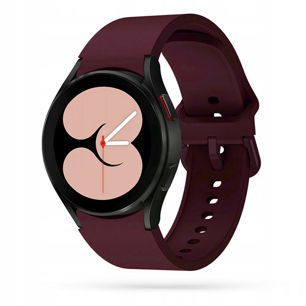 Tech-Protect IconBand, skirta Samsung Galaxy Watch 4 / 5 / 5 Pro / 6 / 7 / FE - Burgundija -- Samsung Galaxy Watch 4