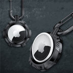 Tech-Protect TPUCarbon dėklas Apple AirTag – juodas -- Apple AirTag