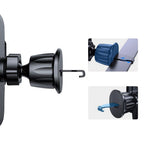 Tech-Protect V3 automobilinis telefono laikiklis oro grotelių angai - juodas