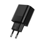 Tech-Protect C30W įkroviklis USB-C PD 30W / USB-A QC 3.0 - juodas -- Cell phone chargers