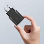 Tech-Protect C30W įkroviklis USB-C PD 30W / USB-A QC 3.0 - juodas -- Cell phone chargers