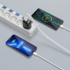 Tech-Protect C20W įkroviklis USB-C PD 20W / USB-A QC 3.0 - juodas -- Cell phone chargers