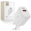 Tech-Protect C20W įkroviklis USB-C PD 20W / USB-A QC 3.0 - baltas -- Cell phone chargers