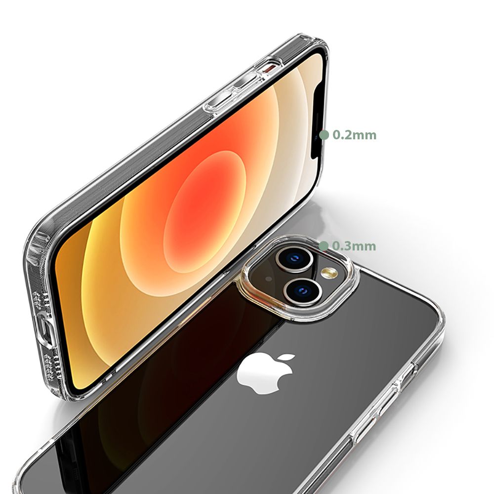 Tech-Protect FlexAir Hybrid dėklas iPhone 13 – skaidrus -- iPhone 13