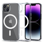 Tech-Protect FlexAir Hybrid MagSafe dėklas iPhone 14 – skaidrus -- iPhone 14