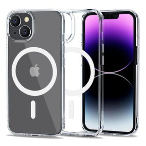 Tech-Protect FlexAir Hybrid MagSafe dėklas iPhone 14 – skaidrus -- iPhone 14