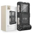 Tech-Protect Vandeniui atsparus dėklas IPX8 4,7-6,7" išmantriems telefonams - juodas -- Cycling Accessories