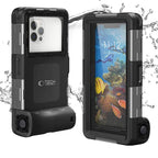 Tech-Protect Vandeniui atsparus dėklas IPX8 4,7-6,7" išmantriems telefonams - juodas -- Cycling Accessories