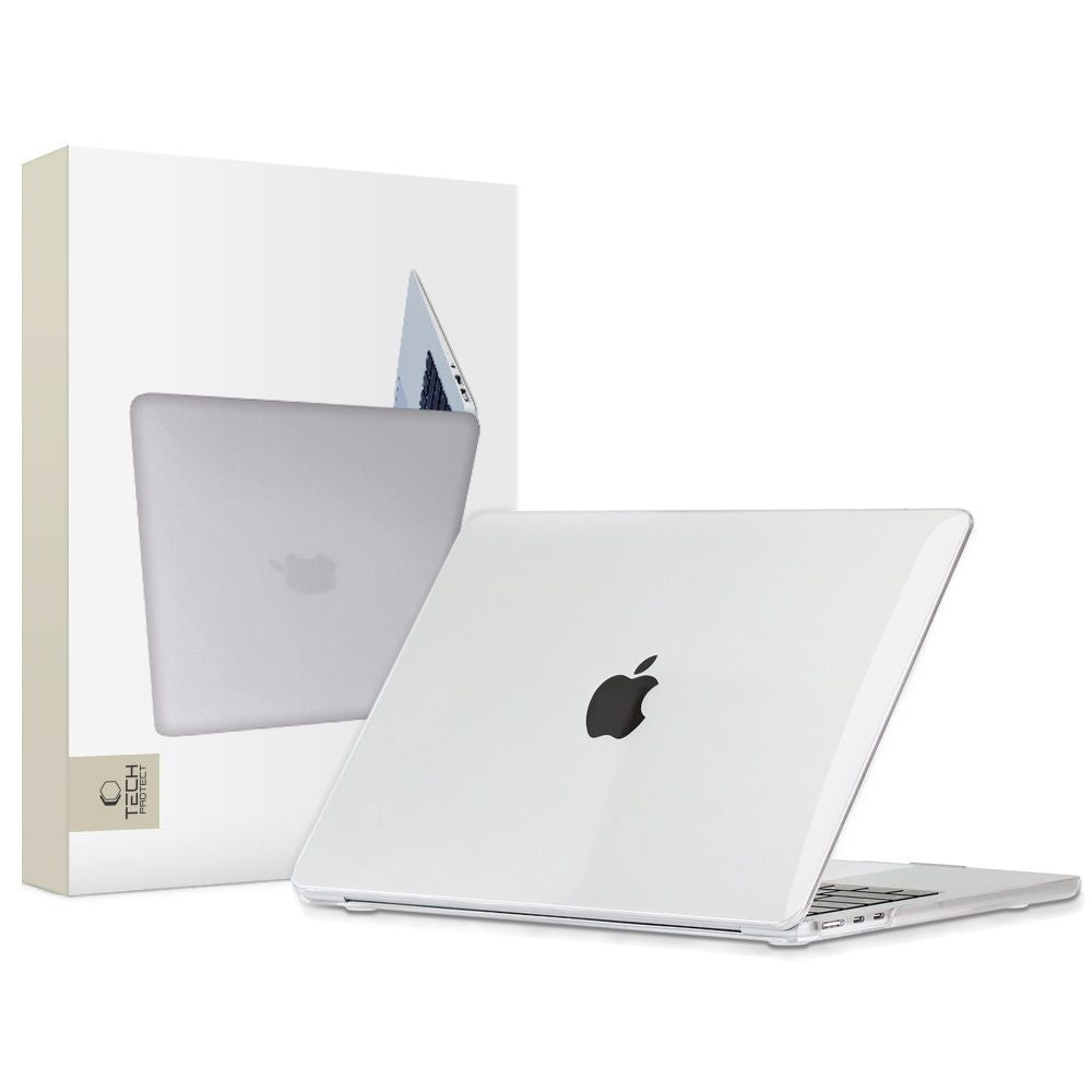 Tech-Protect SmartShell dėklas MacBook Air 13 (M2/M3) – skaidrus -- MacBook Air 13" M2 / M3