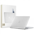 Tech-Protect SmartShell dėklas MacBook Air 13 (M2/M3) – skaidrus blizgus -- MacBook Air 13" M2 / M3