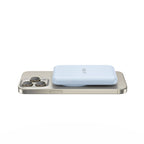 Tech-Protect Išorinė baterija LifeMag PB10 su MagSafe 5000mAh 15W USB-C jungtimi - mėlyna + USB-C laidas -- Powerbanks