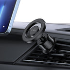 Tech-Protect N51 automobilinis telefono laikiklis su MagSafe oro grotelių angai - juodas -- Cell phone holders