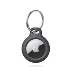 Tech-Protect Rough AirTag dėklas su karabinu – juodas -- Apple AirTag