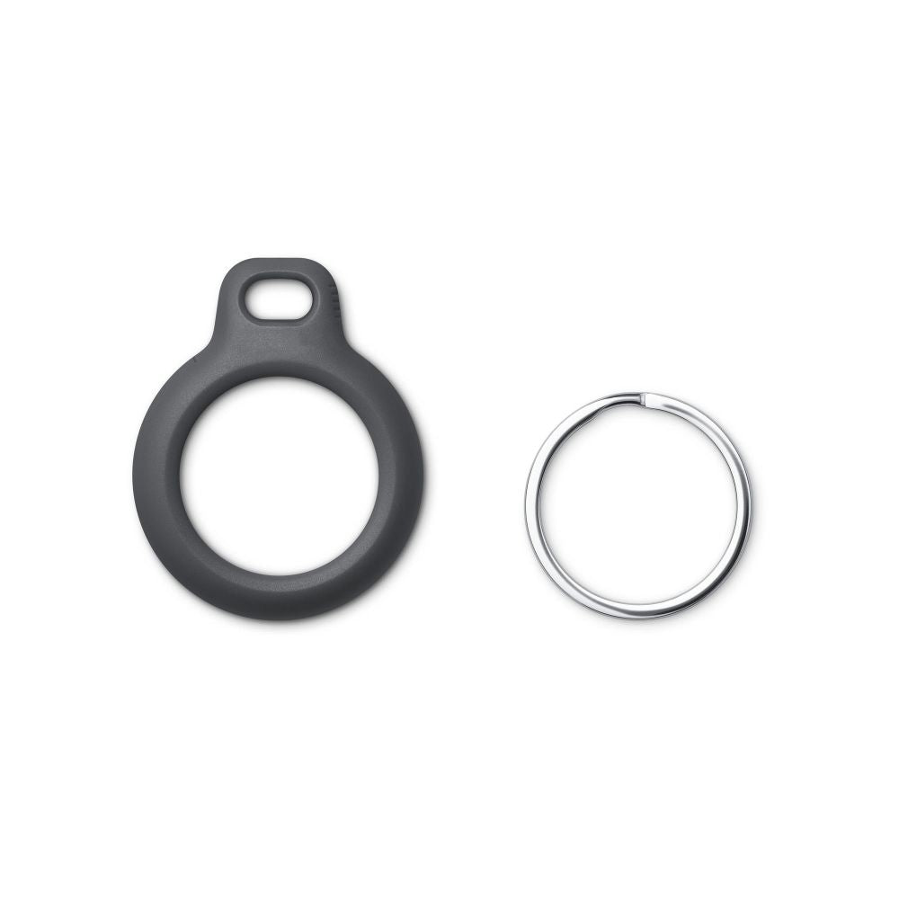 Tech-Protect Rough AirTag dėklas su karabinu – juodas -- Apple AirTag