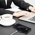 Tech-Protect QI15W-C1 15W indukcinis įkroviklis - baltas -- Cell phone chargers