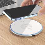 Tech-Protect QI15W-C1 15W indukcinis įkroviklis - baltas -- Cell phone chargers