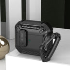 Tech-Protect X-Carbo dėklas AirPods Pro 1/2 – juodas -- AirPods Pro 1