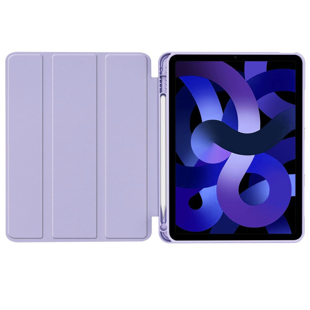 Tech-Protect SmartCase dėklas iPad Air 10.9/11 – violetinis -- iPad Air 10.9" (2020-2022) / iPad Air 11" (2024)