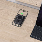 Tech-Protect LifeMag PB11 Išorinė baterija su MagSafe 10000mAh 15W USB-C jungtis - juodas + USB-C laidas -- Powerbanks