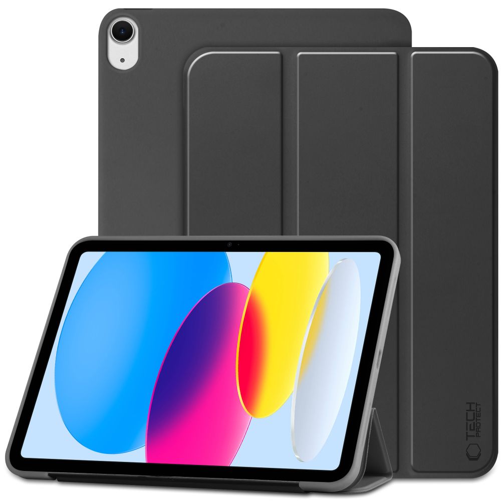Tech-Protect SmartCase dėklas iPad 10.9" (2022) – juodas -- iPad 10.9" (2022)