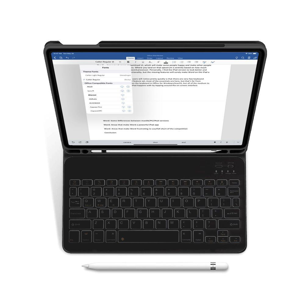 Tech-Protect dėklas su klaviatūra iPad 10.9" (2022) -- iPad 10.9" (2022)