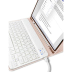Tech-Protect SC Pen dėklas su klaviatūra iPad 10.9 (2022) – rožinis -- iPad 10.9" (2022)