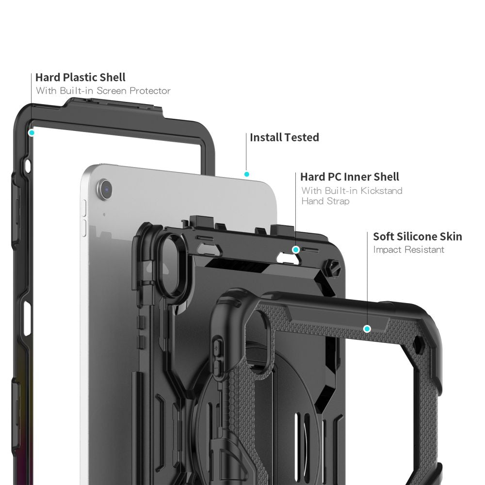 Tech-Protect Solid360 dėklas iPad 10.9" 2022 – juodas