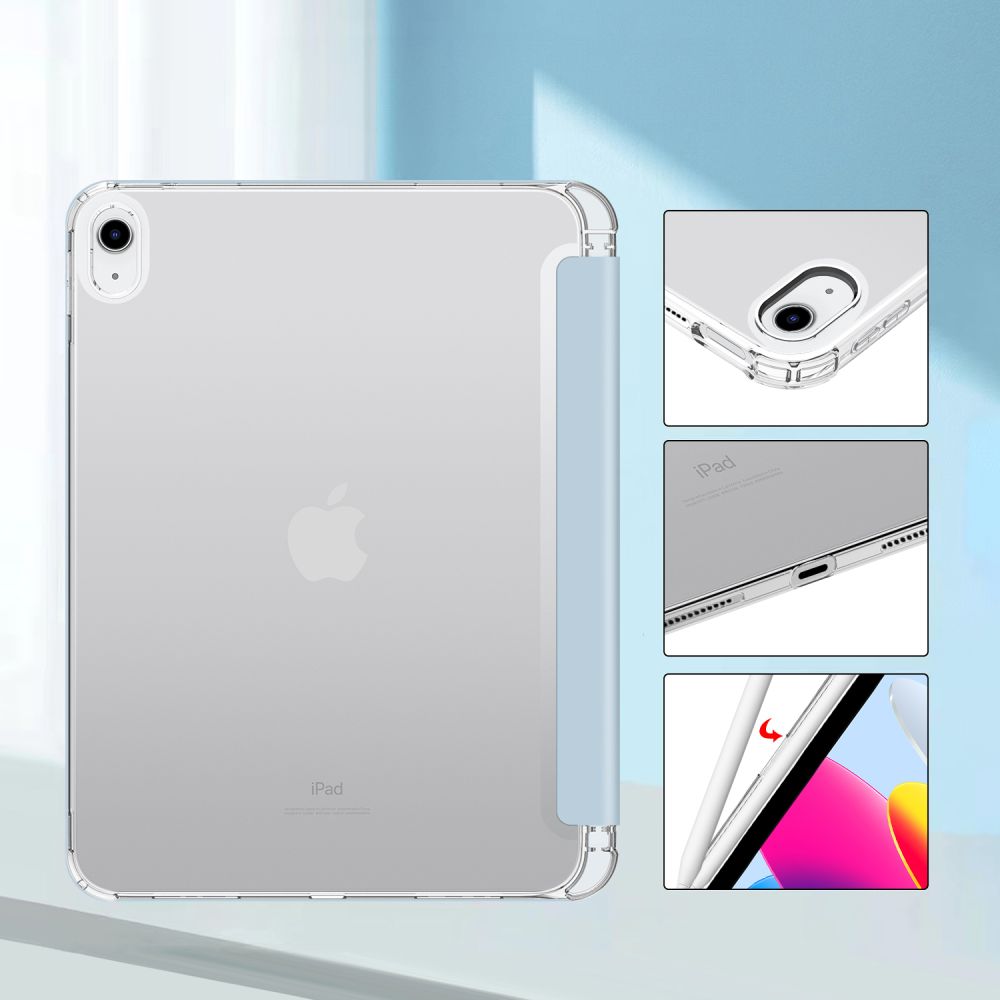 Tech-Protect SC Pen Hybrid dėklas iPad 10.9 (2022) – mėlynas -- iPad 10.9" 2022