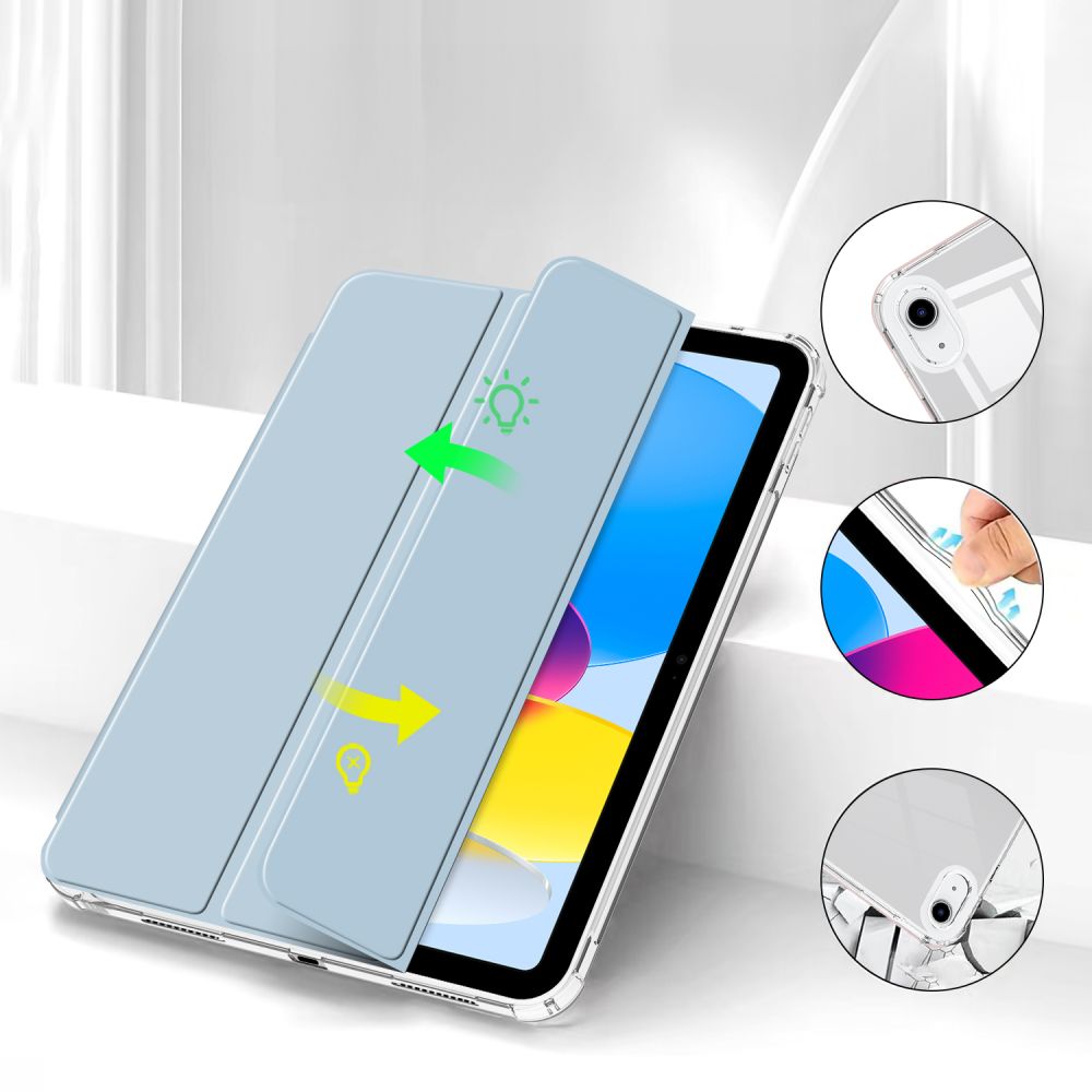 Tech-Protect SC Pen Hybrid dėklas iPad 10.9 (2022) – mėlynas -- iPad 10.9" 2022