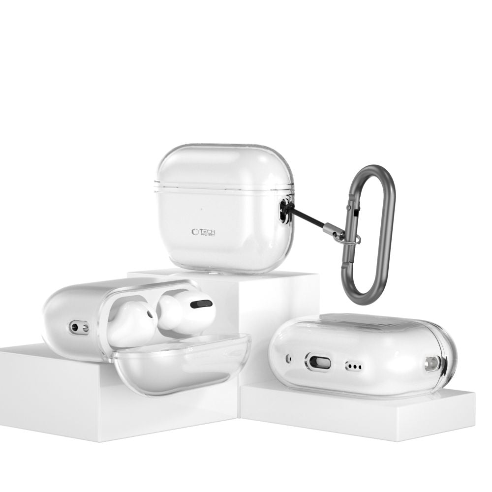Tech-Protect FlexAir dėklas AirPods Pro 1/2 – skaidrus -- AirPods Pro 1