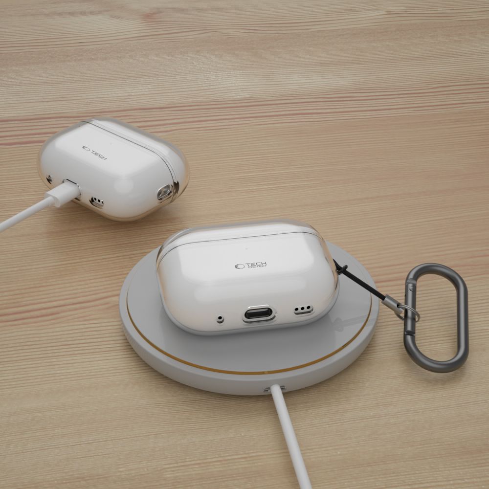 Tech-Protect FlexAir dėklas AirPods Pro 1/2 – skaidrus -- AirPods Pro 1