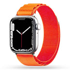 Tech-Protect Nylon Pro dirželis, skirtas Apple Watch 4/5/6/7/8/9/SE/Ultra 1/2 (42/44/45/49 mm) – oranžinis -- Apple Watch 4
