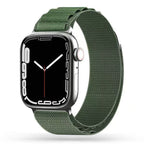 Tech-Protect Nylon Pro dirželis, skirtas Apple Watch 4/5/6/7/8/9/SE/Ultra 1/2 (42/44/45/49 mm) – tamsiai žalia -- Apple...