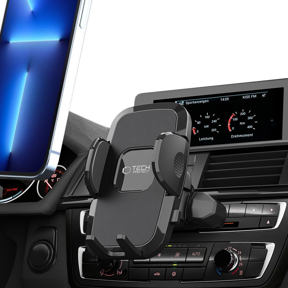 Tech-Protect V3 automobilinis telefono laikiklis CD lizdui - juodas -- Cell phone holders
