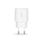 Tech-Protect Įkroviklis C20W USB-C PD 20W / USB-A QC 3.0 su USB-C / Lightning laidu - baltas -- Cell phone chargers