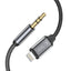 Tech-Protect UltraBoost audio Lightning / mini lizdas 3,5 mm kabelis 1 m - juodas -- Audio Cables